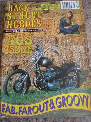 BSH BACK STREET HEROES MAY 1993 '70s ISSUE LINCOLN 750/4 RED HONDA CLEETHORPES - Image 1 of 3