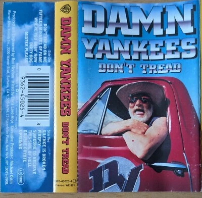 DAMN YANKEES don't tread ORIGINAL UK CASSETTE FREE POSTAGE NUGENT STYX ACCEPT - Image 1 of 3