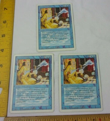 Control Magic X3 Magic the Gathering MTG NICE! CCG revised - Image 1 of 2