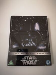 Star Wars The Empire Strikes Back SteelBook 4K Ultra HD Zavvi Exclusive