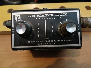 E F Johnson CB ANTENA MATCHBOX Kat. Nr 250-49 plus 100 stóp koncentrycznej RG 58 - Zdjęcie 1 z 11