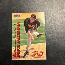 C52c #154W Mike Mussina Baltimore Orioles 1999 Fleer Tradition Warning Track