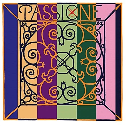 PIRASTRO PASSIONE Pasión para Cuerda de Violín 4/4 D 2193 Gut / Plata NUEVO - Imagen 1 de 1