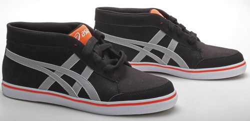 Scarpe sneakers uomo Asics Renshi H235Y 9011 Black Grey nero grigio