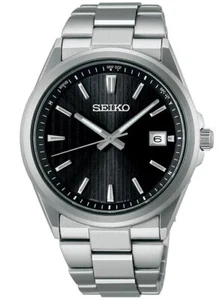 Seiko Selection S Series Premium SBTM351 Men's Solar Stainless Black Made in JP - Picture 1 of 2