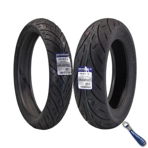 Metzeler Cruisetec Front 130/60B19 REINF & Rear 180/65B16 Tire Set w/ Keychain - Picture 1 of 9