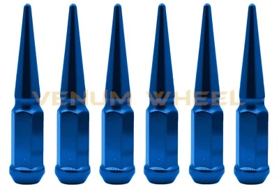 Ranger 6 piezas tuercas de repuesto azul 1/2-20 4,5" 1 pieza construcción + llave Foto 1 de 4