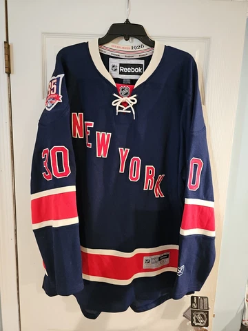 85th Anniversary Authentic Heritage Henrik Lundqvist Rangers NHL Hockey Jersey Cover