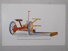 Early 1900s McCormick Farm Equipment COLOR Print  / MOWER FOR HAY