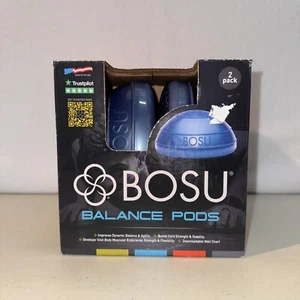 BOSU Balance Pods - 2pk Blue- Core Strength & Balance builder - New In Open Box - Picture 1 of 9