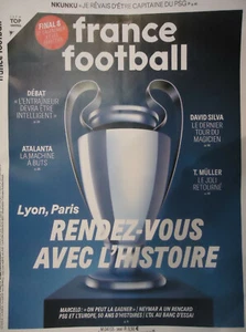 Ausgabe France Football 11.8.2020 Lyon Paris Champions League - Bild 1 von 5