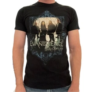 Camiseta De Colección Evanescence The Open Door Para Hombre Mediana Calce Ajustado Música Rock Banda - Imagen 1 de 8