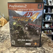 ATV Offroad Fury 4 (Sony PlayStation 2) PS2 Completed w/Manual. Tested & Works
