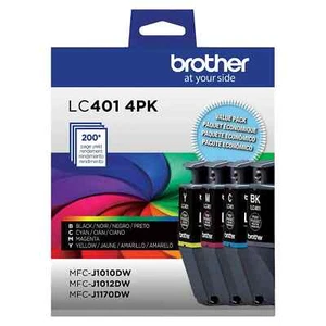 Brother Genuine LC401 / LC401XL Ink Cartridge MFC-J1010DW MFC-J1012DW MFC-J1170D - Picture 1 of 39