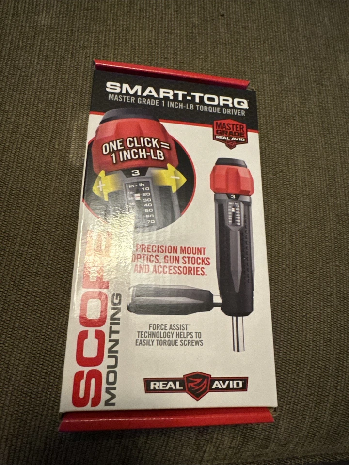 Herramienta óptica de controlador de par Real Avid Smart-Torq Master Grade 1 pulgada-Lb (AVSTNC) Foto 1 de 1