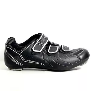 Serfas Mens Black Cycling Shoes Size 8 - Picture 1 of 10