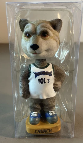 Minnesota Timberwolves Mascot Crunch NBA  Mini Bobblehead (New In box) Cover