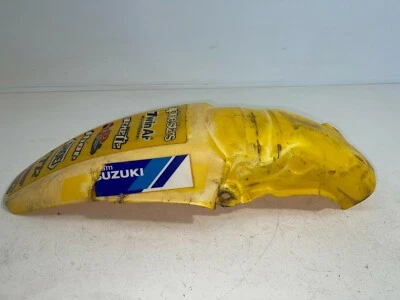 1992 89-92 Suzuki RM250 Rear Fender Yellow - Image 1 of 4