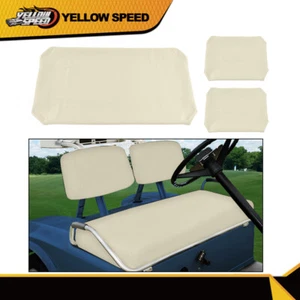 Fit For PRE-2000 DS Golf Cart 1982-2000 Club Car Front Seat Covers 3PCS - Picture 1 of 12
