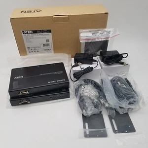 ATEN CE820 KVM Extender 4K HDMI USB Audio Mic RS-232 HDBaseT 2.0 100 Meters - Bild 1 von 9