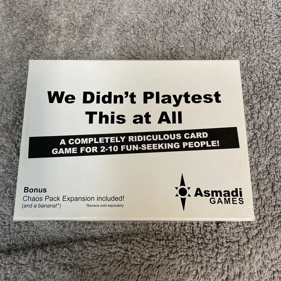 Карточная игра We Didn't Playtest This At All With Chaos Pack от Asmadi Games - Изображение 1 из 3