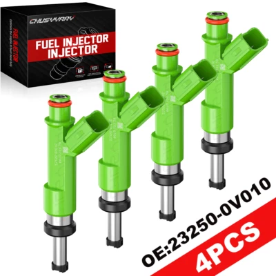 4 peças NOVOS injetores de combustível upgrade 23250-36010 para 2010-2017 Toyota Camry 2.5L L4 - Imagem 1 de 4