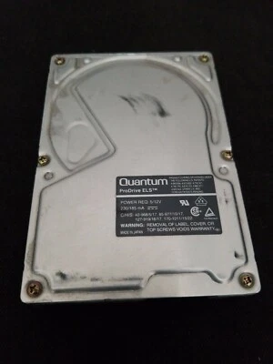 Quantum Pro Drive ELS 127AT 127MB IDE Hard Drive P/N: PI12A461 Rev 06-A untested - Image 1 of 3
