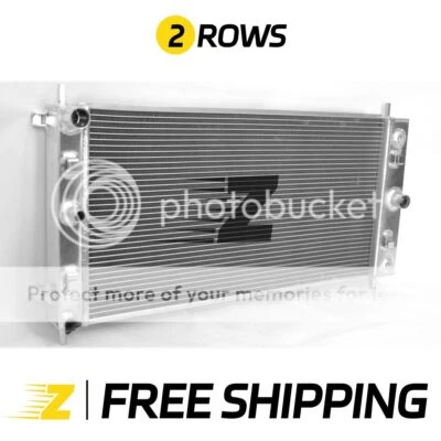 Radiador para Pontiac G6 Chevrolet Malibu Saturn Aura 3.5-3.9L 2004-2010 aluminio Foto 1 de 4