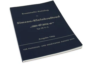 Ersatzteilkatalog, Ausgabe 1966 - Simson SR4-2 Star - Bild 1 von 1