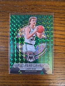 2022-23 Panini Mosaic - Epic Performers Larry Bird #17 Green Mosaic Prizm - Picture 1 of 2