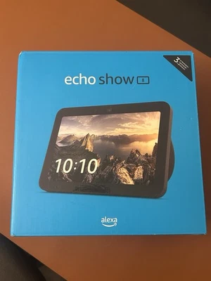 NEW! Amazon Echo Show 8 - 3rd Gen Latest Release Smart Display w Alexa - Image 1 of 3