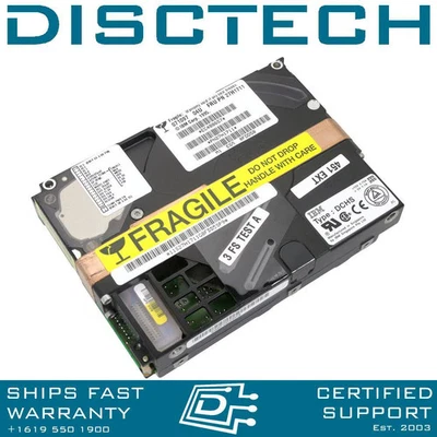 IBM DCHS-04U 4GB LFF 3.5in 68Pin SCSI Hard Drive - Image 1 of 4