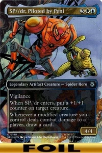 1x - SP dr, Piloted by Peni - FOIL BORDERLESS #199 - Spider-Man - CUC NM MTG - Bild 1 von 1