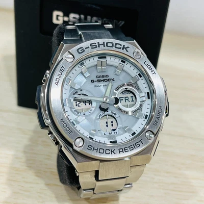 [BOX] CASIO G-SHOCK G-STEEL GST-W110D-7AJF White Men's Watch From Japan - Image 1 of 4