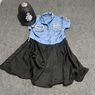 Niñas Oficial de Policía Uniforme Policía Halloween / Disfraz de Vestir - Juvenil XL De Colección Sombrero Foto 1 de 4