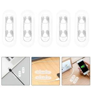 10 Pcs Drahtfixierer Elektronischer Kabelorganisator Kabelmanagement - Afbeelding 1 van 12
