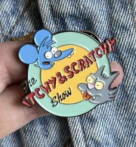 Itchy & Scratchy Clasp Pin - Picture 1 of 5