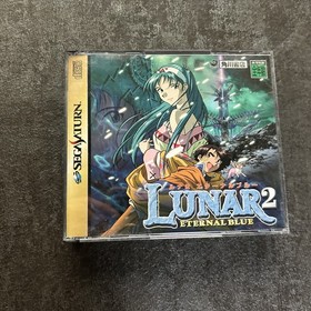 LUNAR 2 ETERNAL BLUE Sega Saturn Role Playing SS 1998 NTSC-J Japan