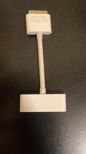 ADATTATORE AV DIGITALE APPLE ORIGINALE DA DOCK A 30 PIN A HDMI (A/N A1388) usato - Picture 1 of 3
