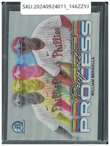 2023 Topps Bowman William Bergolla Prospects #PRP-4 - Picture 1 of 2