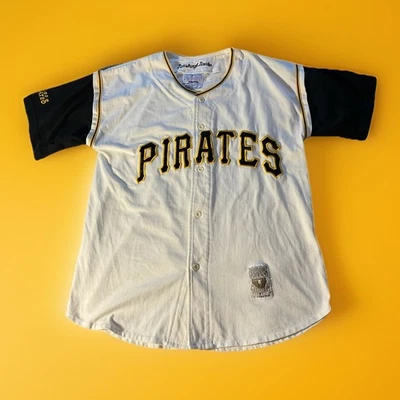 Pittsburgh Pirates 1960 Starter Cooperstown Collection button Jersey L Vintage - Image 1 of 4