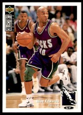 1994-95 UPPER DECK COLLECTOR'S CHOICE BLUE EDWARDS MILWAUKEE BUCKS #152