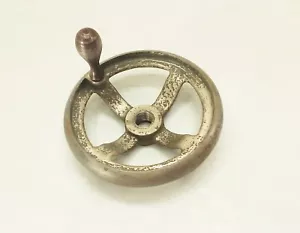 Vintage Walker Turner Driver Line 8" sega da tavolo manovella maniglia volantino HH4 1/2" foro - Foto 1 di 12