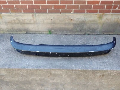 PARAGOLPES DELANTERO NEGRO 9 BONITO LIMPIO USADO ORIGINAL GENUINO PORSCHE 924 924S 944 Foto 1 de 4