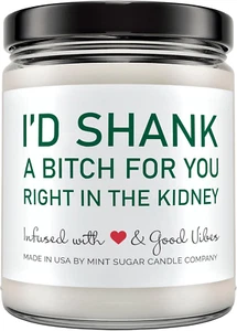 Best Friend Candle - Sister Candle - Funny Birthday Gifts for Women - Hand Poure - Picture 1 of 12