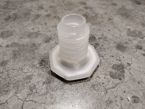 Maytag Washer White Leveling Foot Leg #W10397994 for model #MVWC200BW0 - Picture 1 of 8