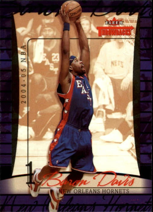 2004-05 Fleer Throwbacks Basketball Card Pick - Image 1 of 1