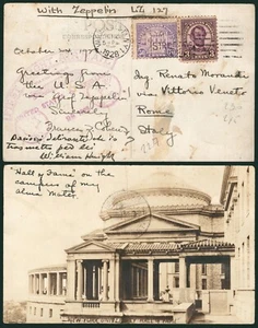Estados Unidos - Zeppelin - Yv. o TP 230+245 - 1928 - Sieger 22A "First flight - Imagen 1 de 1