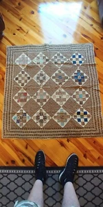 Antique Handmade Baby Quilt - Made in 1851  from Chambersburg PA Estate  - Picture 1 of 12