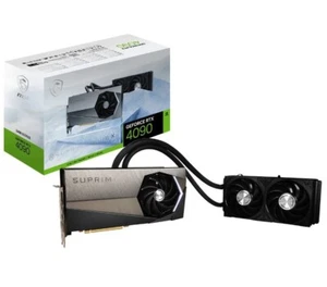 MSI GeForce RTX 4090 SUPRIM Líquido x 24 GB Refrigerado por Agua Tarjeta Gráfica GPU - Imagen 1 de 2